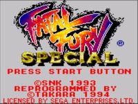 Fatal Fury Special (Game Gear)